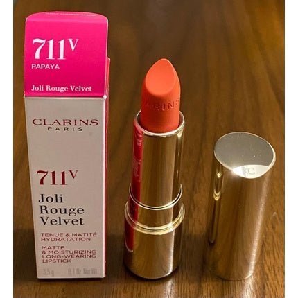 Clarins Joli Rouge Velvet Matte Moisturizing Lipstick 0.1 oz - Choose Your Shade! - Maison des fragrances
