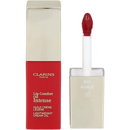 Clarins Lip Comfort Oil Intense 07 Intense Red 7ml - Maison des fragrances