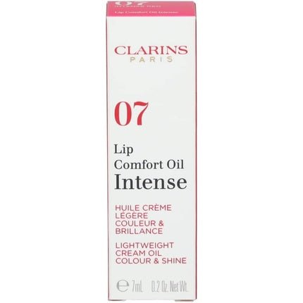 Clarins Lip Comfort Oil Intense 07 Intense Red 7ml - Maison des fragrances