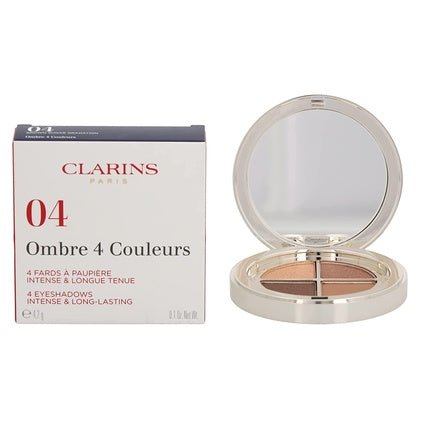 Clarins Ombre 4 Couleurs Eyeshadow Palette 04 Brown Sugar Gradation - 4.2g - Maison des fragrances