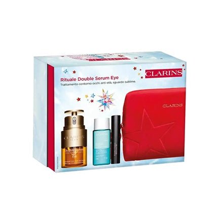 Clarins Rituale Double Serum Eye Skin Care Gift Set - Maison des fragrances