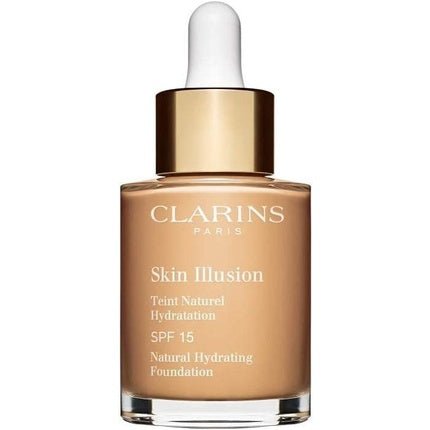 Clarins Skin Illusion Natural Hydrating Foundation Spf15 106 Vanilla 30ml - Maison des fragrances