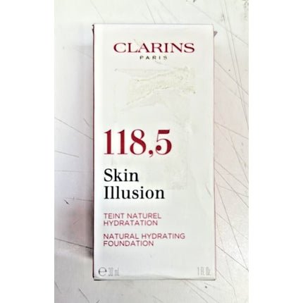 Clarins Skin Illusion Natural Hydrating Foundation Spf15 118.5 Chocolate 30ml - Maison des fragrances