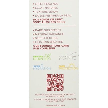 Clarins - Skin Illusion Natural Hydrating Foundation SPF15 No.114 30ml - Maison des fragrances