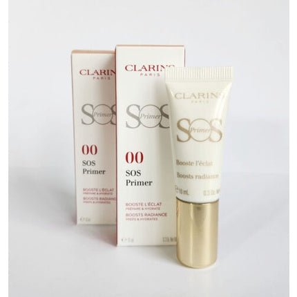 Clarins SOS Primer 00 Universal Light Boosts Radiance 10ml - Maison des fragrances