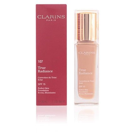 Clarins True Radiance Correcting Tinted Moisturizer 30ml - Amber 112 - Maison des fragrances