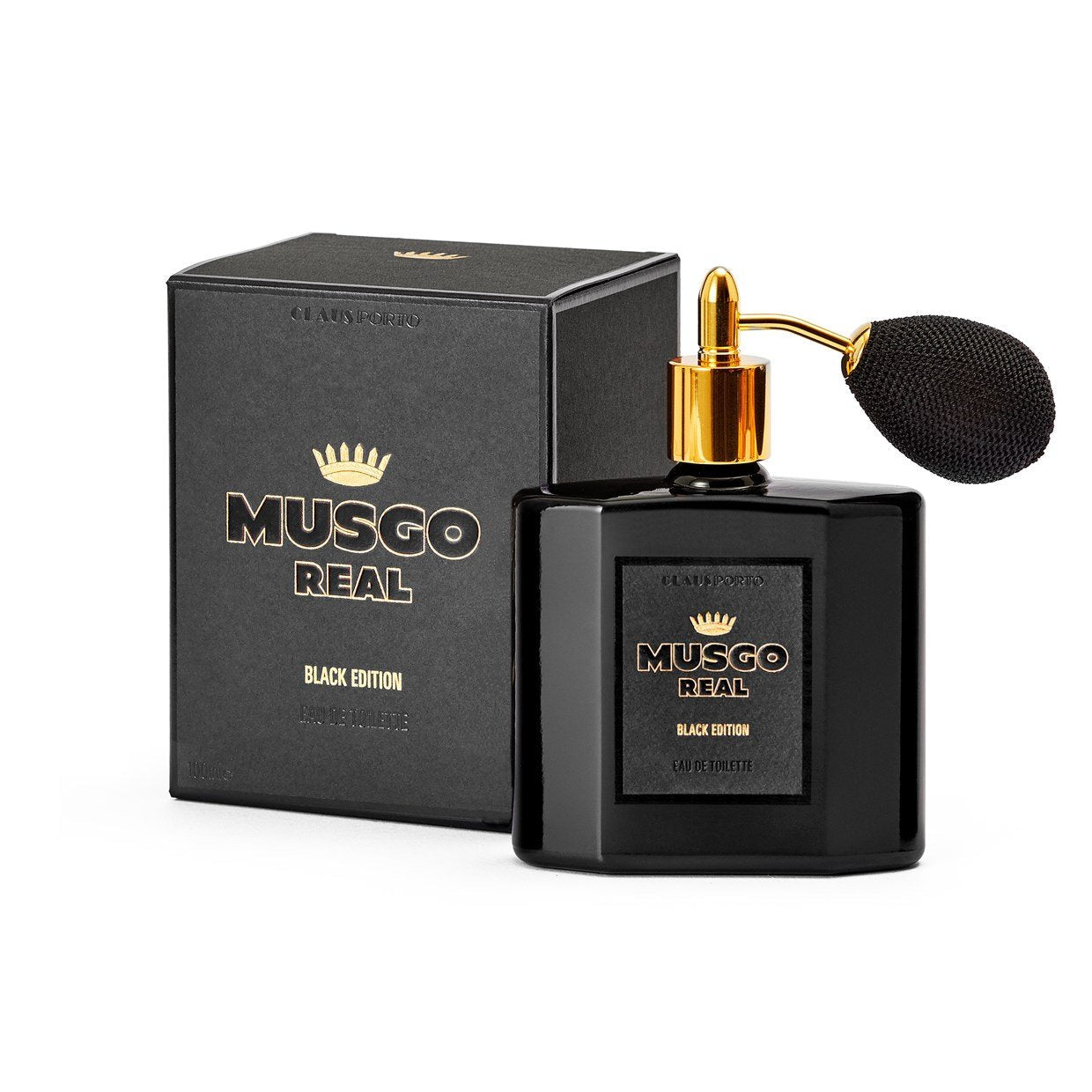 Claus Porto Musgo Real Black Edition Eau de Toilette (EDT) Mixte 100ml - Maison des fragrances