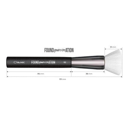 Clavier Oh, So Creamy! Makeup Brush 50c - Maison des fragrances