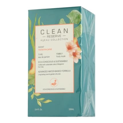 Clean Reserve H2eau Collection Nectarine Petal Eau de Parfum (EDP) Mixte 100ml - Maison des fragrances
