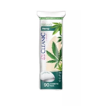 Cleanic Naturals Hemp - Infused Cosmetic Pads - 90 Count - Maison des fragrances