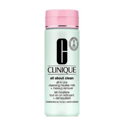 Clinique All About Clean All - In - One Cleansing Micellar Milk and Makeup for Combination to Oily Skin Women 6.7 oz - Maison des fragrances