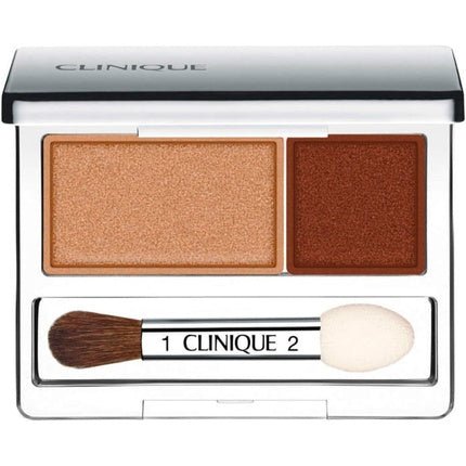 Clinique All About Duo Eye Shadow Number 01 Like Mink 2.2g - Maison des fragrances