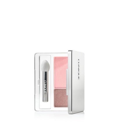 Clinique All About Shadow Duo Eye Shadow Makeup Safe For Sensitive Eyes AJ Strawberry Fudge - Maison des fragrances