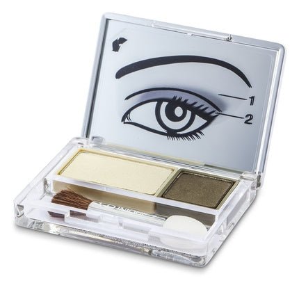 Clinique All About Shadow Duo Mixed Greens - Maison des fragrances