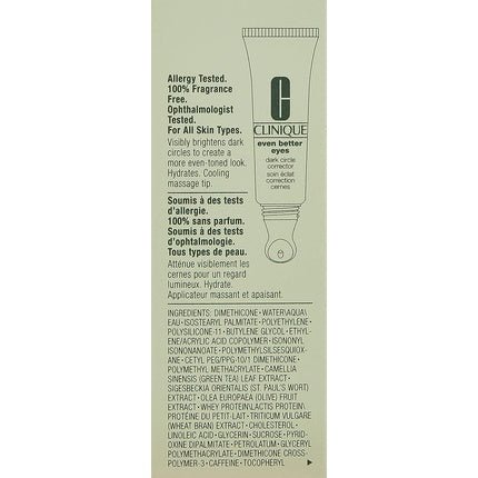 CLINIQUE Dark Circles 10ml - Maison des fragrances