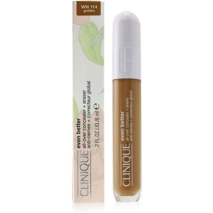 Clinique Even Better All - Over Concealer + Eraser WN 114 Golden 6ml - Maison des fragrances