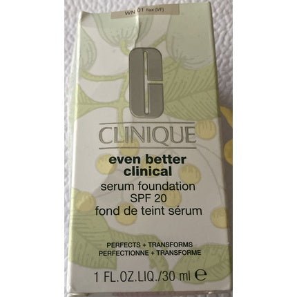 Clinique Even Better Clinical Serum Foundation SPF20 WN 01 Flax 30ml - Maison des fragrances