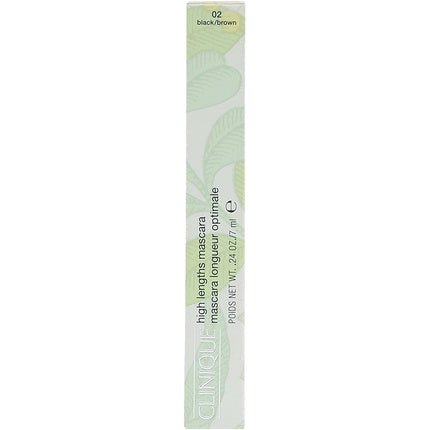 Clinique High Lengths Mascara 02 Black/Brown - Maison des fragrances