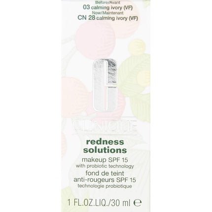 Clinique Redness Solutions Makeup Foundation with SPF 17 30ml Ivory - Maison des fragrances