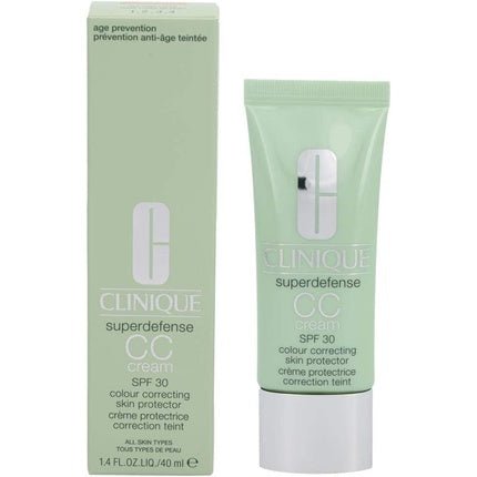 Clinique Superdefense CC Cream SPF30 Protective Cream SPF30 Complexion Correction - Medium, 40 ml - Maison des fragrances