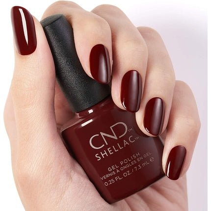 CND Shellac Oxblood 7.3ml 0.25 fl oz. - Maison des fragrances