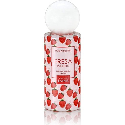 PARFUMS SAPHIR Fruits Attraction Strawberry Eau de Toilette Spray pour femme  100ml Parfums Saphir