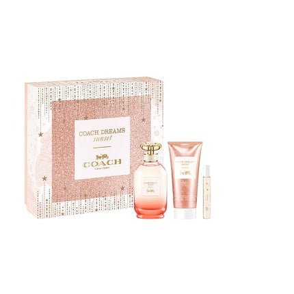 Coach Dreams Sunset Eau De Parfum 90 Ml, Eau De Parfum 75 Ml, Body Lotion 100 Ml - Gift Set - Maison des fragrances