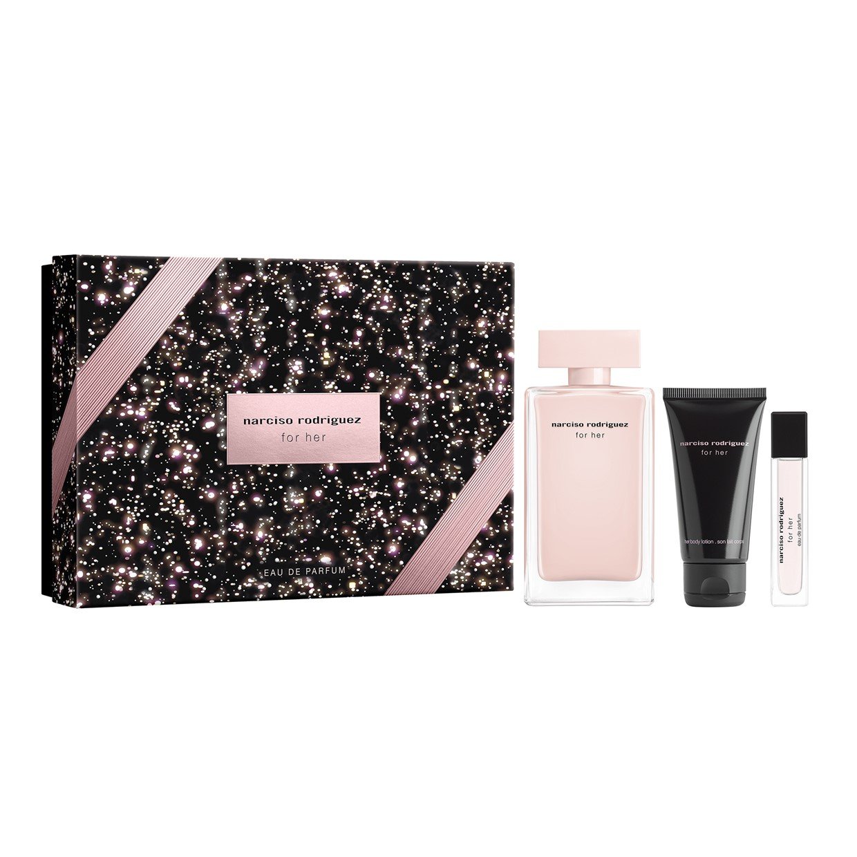 Coffret Parfum, Narciso Rodriguez, For Her Eau de Parfum - Maison des fragrances