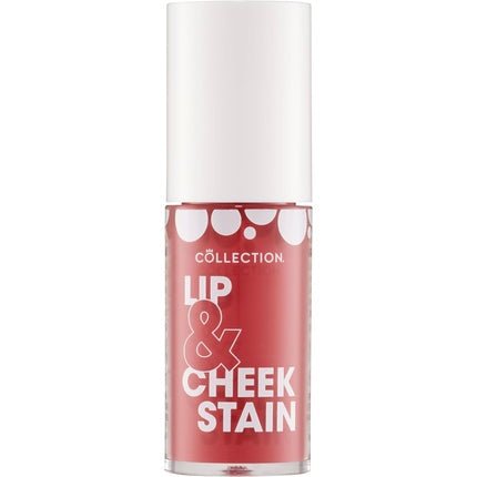 Collection Cosmetics 2 in 1 Lip & Cheek Stain Long Lasting and Hydrating For All Skin Types Poppy Pink 5ml - Maison des fragrances