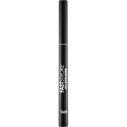 Collection Cosmetics Fast Stroke Felt Tip Eyeliner with Fine Tip 4ml Black - Maison des fragrances