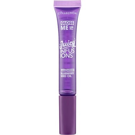 Collection Cosmetics Gloss Me Up Juicy Infusion Berry Lip Gloss with Blueberry Seed Oil 9ml Purple - Maison des fragrances