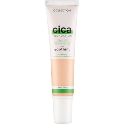 Collection Cosmetics Hydrating Medium Coverage Cica Foundation Infused with Anti - Redness Vegan Foundation 30ml Ivory - Maison des fragrances