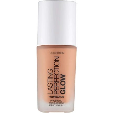 Collection Cosmetics Lasting Perfection Glow Foundation Medium to Full Coverage 27ml Praline - Maison des fragrances