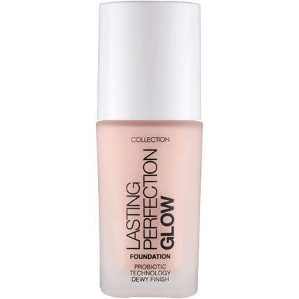 Collection Cosmetics Lasting Perfection Glow Foundation Medium to Full Coverage 27ml Rose Porcelain - Maison des fragrances