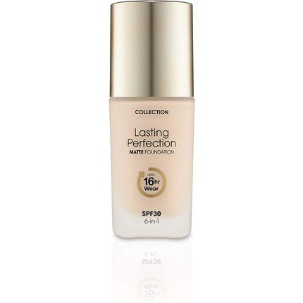 Collection Cosmetics Lasting Perfection Matte Foundation Full Coverage 27ml Fair - Maison des fragrances
