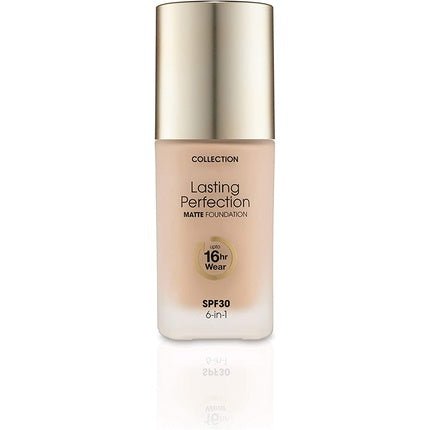 Collection Cosmetics Lasting Perfection Matte Foundation Full Coverage 27ml Light Vanilla - Maison des fragrances