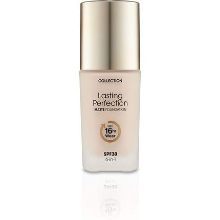 Collection Cosmetics Lasting Perfection Matte Foundation Full Coverage 27ml Porcelain - Maison des fragrances