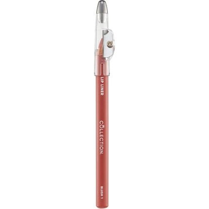 Collection Cosmetics Long - Lasting Lip Liner Pencil with Sharpener Nude Blush - Maison des fragrances