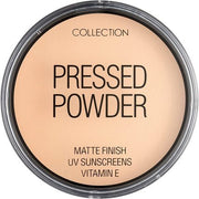 Collection Cosmetics Pressed Powder Velvety Matte Finish 17g Translucent - Maison des fragrances