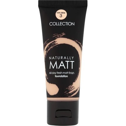COLLECTION Naturally Matt Foundation Cool Beige Number 3 - Maison des fragrances