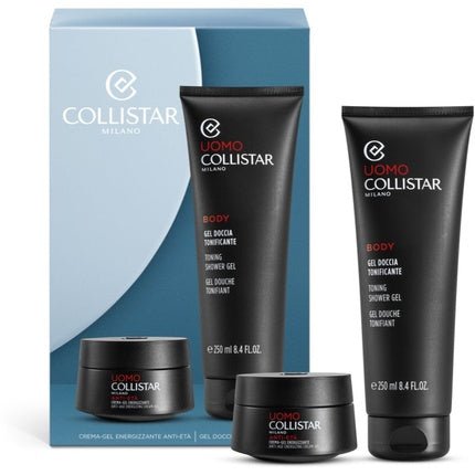 Collistar Anti - age Energizing Cream Cream - Gel+Toning Shower Gel Gift Set - Maison des fragrances