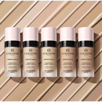 Collistar Impeccabile Long Wear Foundation With Spf 15, Shade 2r, 30ml - Maison des fragrances
