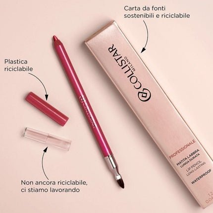 COLLISTAR Professional Long Lasting Lip Pencil 07 Rosso Cherry - 801515011 - Maison des fragrances