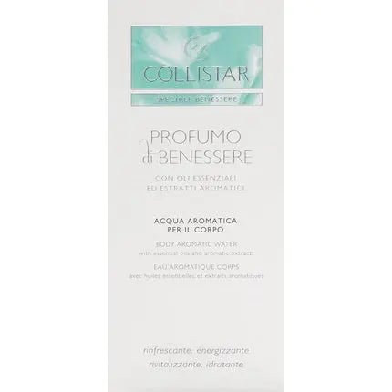 Collistar Profumo Di Benessere 125ml - Maison des fragrances