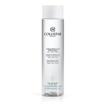 COLLISTAR Water Micellar Makeup Remover for Face, Eyes, and Lips 250ml - Maison des fragrances