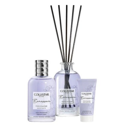 Collistar Wellbeing Set Fig And Wisteria Eau de Toilette (EDT) Mixte 100ml - Maison des fragrances