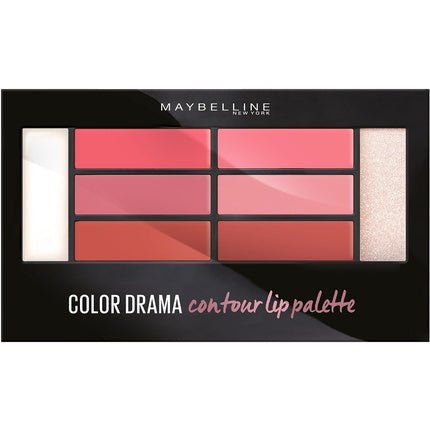 Color Drama Lip Contour Palette 02 Blushed Bombshell Gemey Maybelline New York - Maison des fragrances