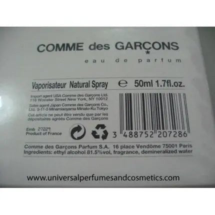 Comme Des Garcons Original E.D.P New In Factory Sealed Box Choose Or Eau de Parfum (EDP) Mixte 50ml - Maison des fragrances