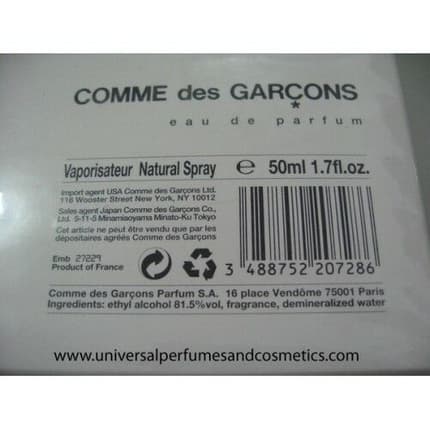 Comme Des Garcons Original E.D.P New In Factory Sealed Box Choose Or Eau de Parfum (EDP) Mixte 50ml - Maison des fragrances