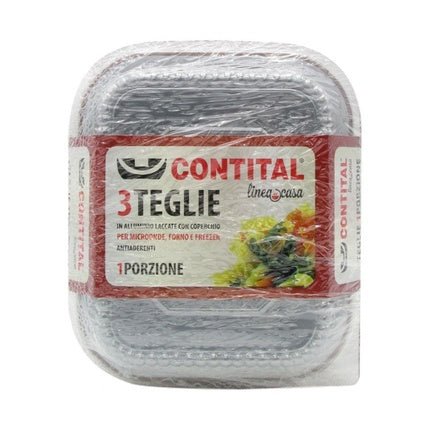 Contital Painted Aluminum Sheets with Lid 1 Portion - Maison des fragrances